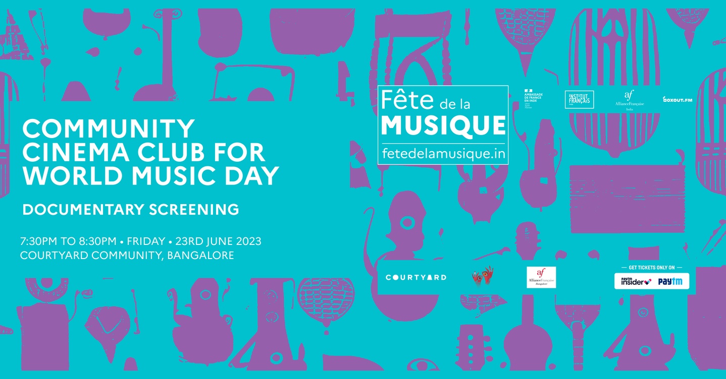 Community Cinema Club for World Music Day - Documentary Screening