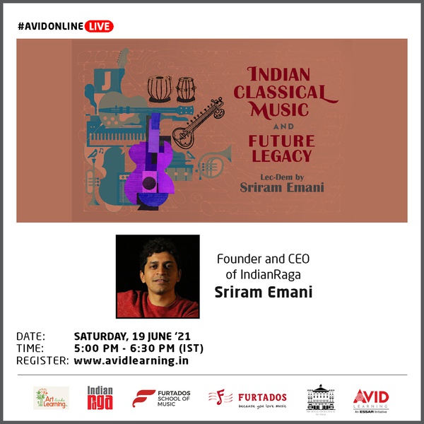 AVID LIVE Session | Indian Classical Music and Future Legacy - Fête de la Musique 2021