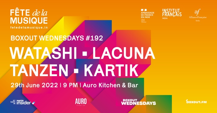 Boxout Wednesdays #192 with Watashi, Lacuna, Tanzen & Kartik