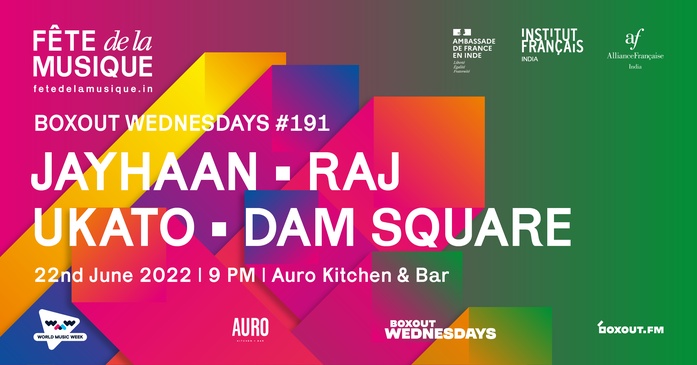 Boxout Wednesdays #191 with Jayhaan, Raj, UKato & Dam Square