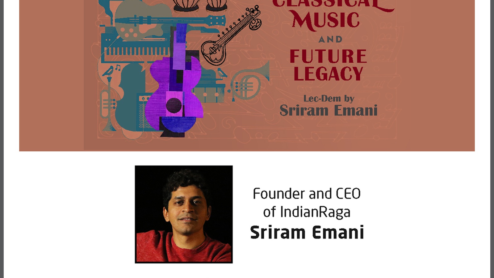 AVID LIVE Session | Indian Classical Music and Future Legacy