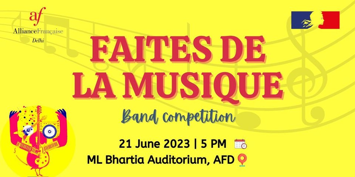 Faites De la Musique – Solo/Band Competition 2023