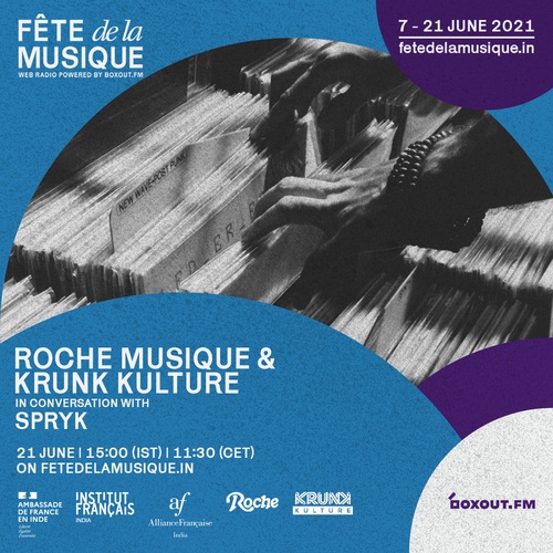 Roche Musique & Krunk Kulture in conversation w/ Spryk - Fête de la Musique 2021